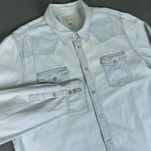 Tecovas Light Blue Casual Button Down Shirt